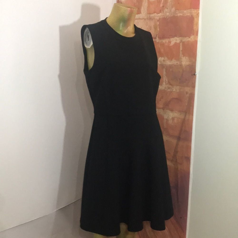 MADEWELL Fit and Flare Black cocktail Dress SZ 2